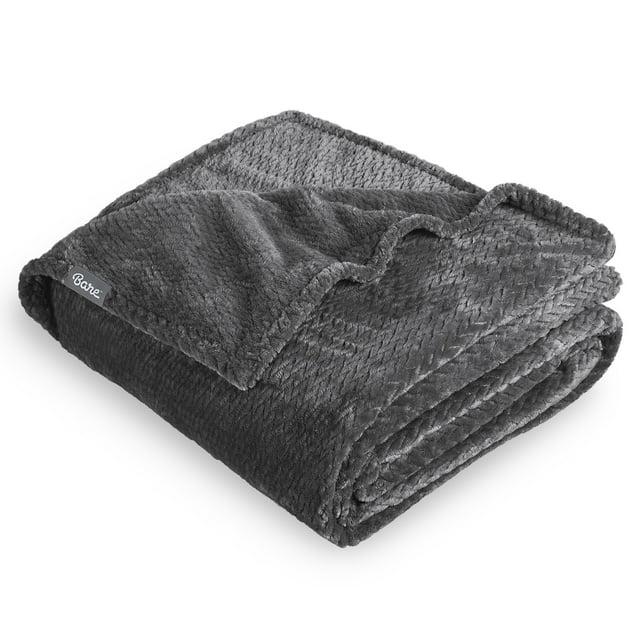 Bare Home Textured Microplush Blanket & Reviews | Wayfair