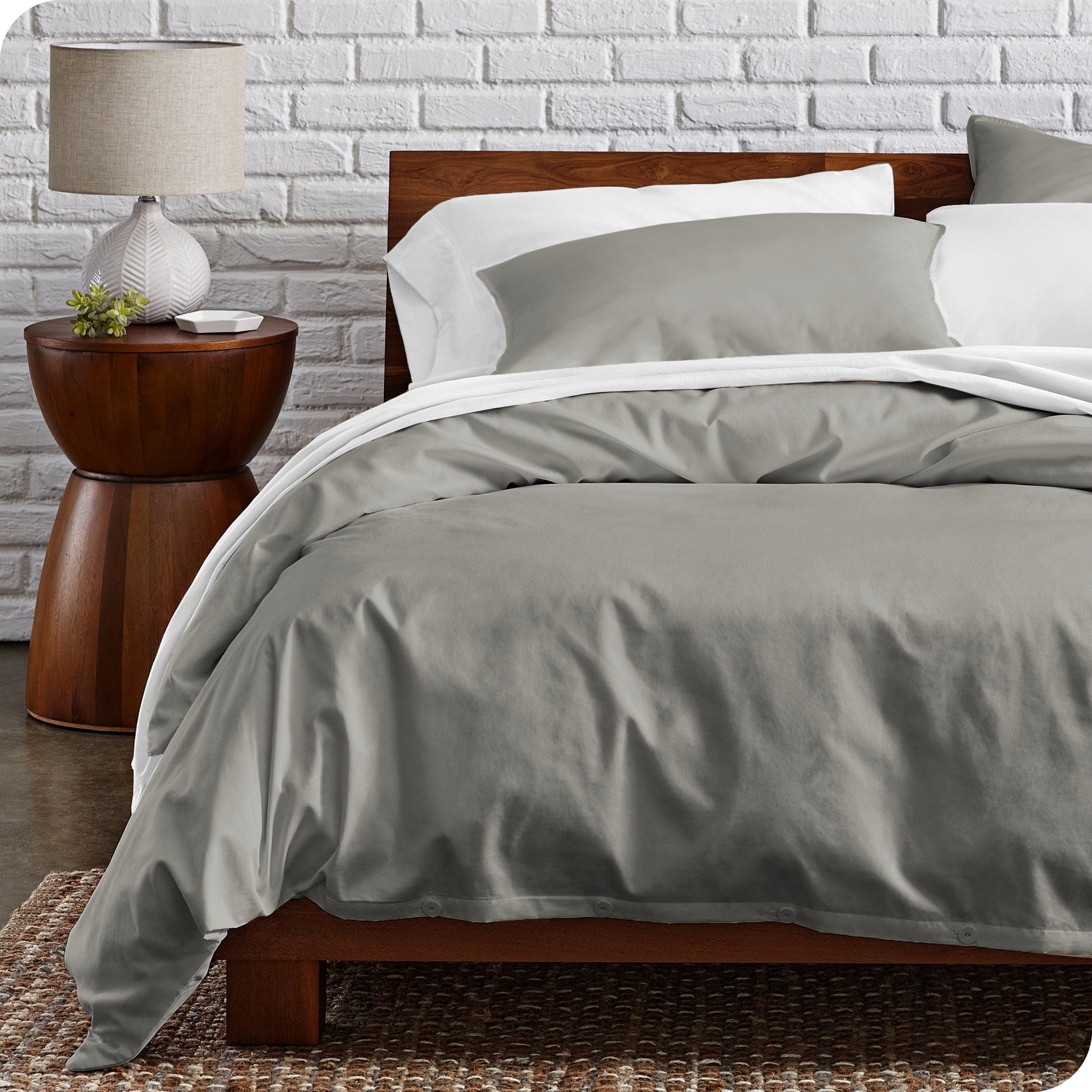 Bare Home Modern & Contemporary Organic Percale Duvet Cover Set