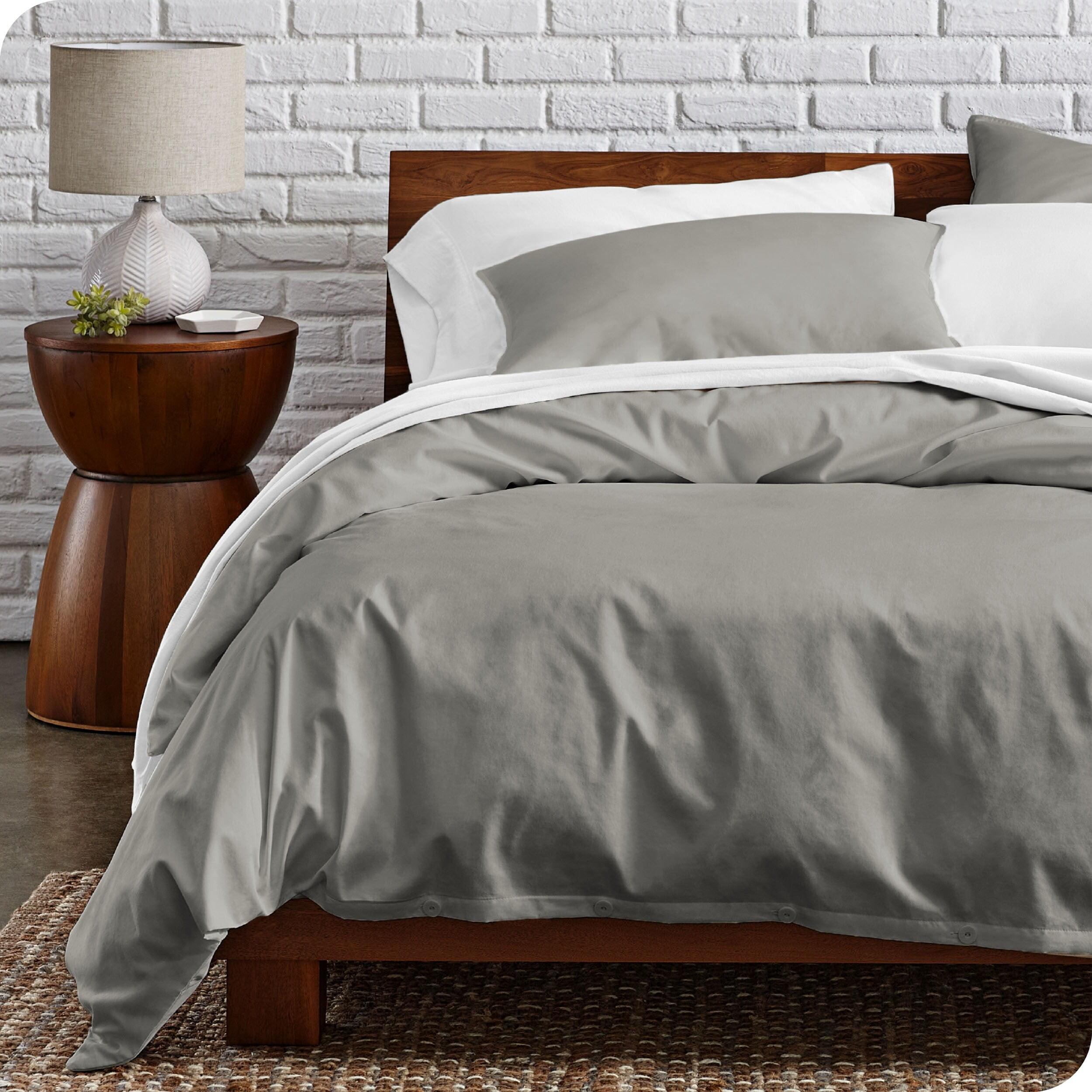 Organic Cotton Percale Duvet Cover Set