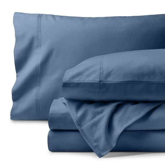 Bare Home Organic 100% Cotton Flannel Sheet Set