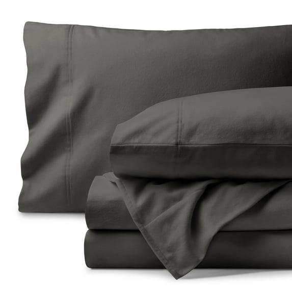 Bare Home Organic 100% Cotton Flannel Sheet Set