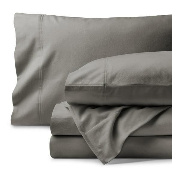 Bare Home Organic 100% Cotton Flannel Sheet Set