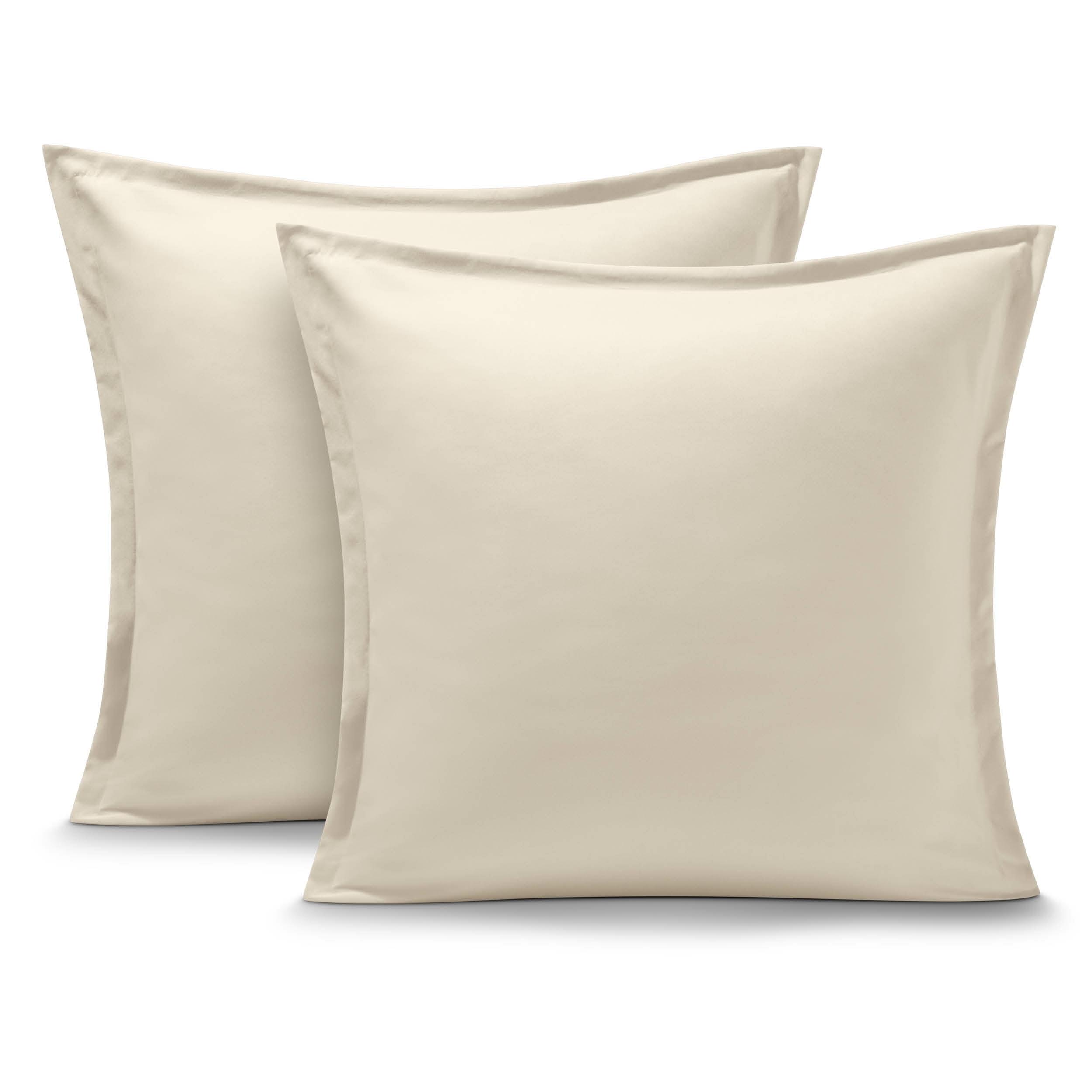 Solid Microfiber Pillow Sham Set by Bare Home