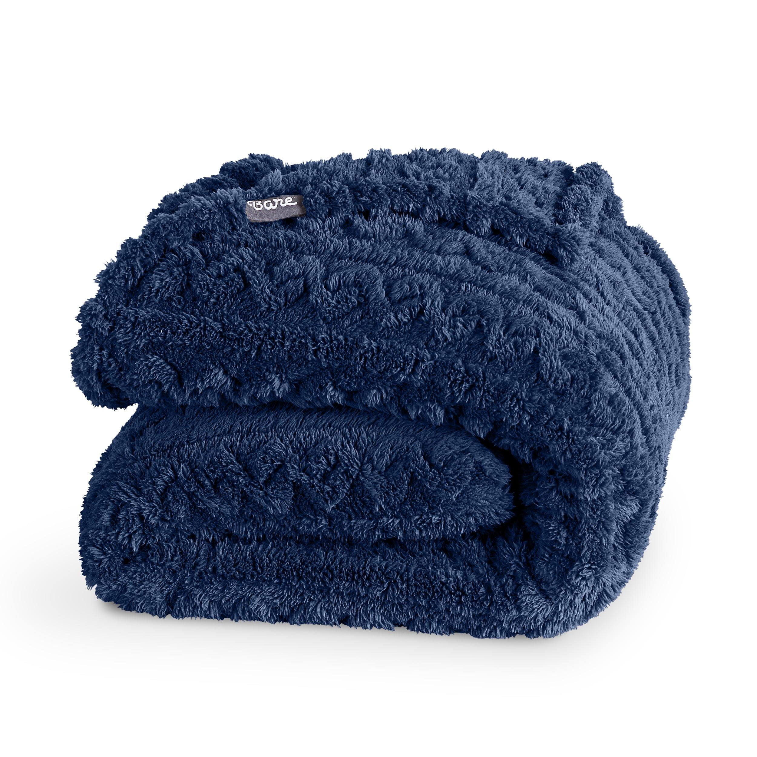 Bare Home Cozy Faux Shearling Blanket