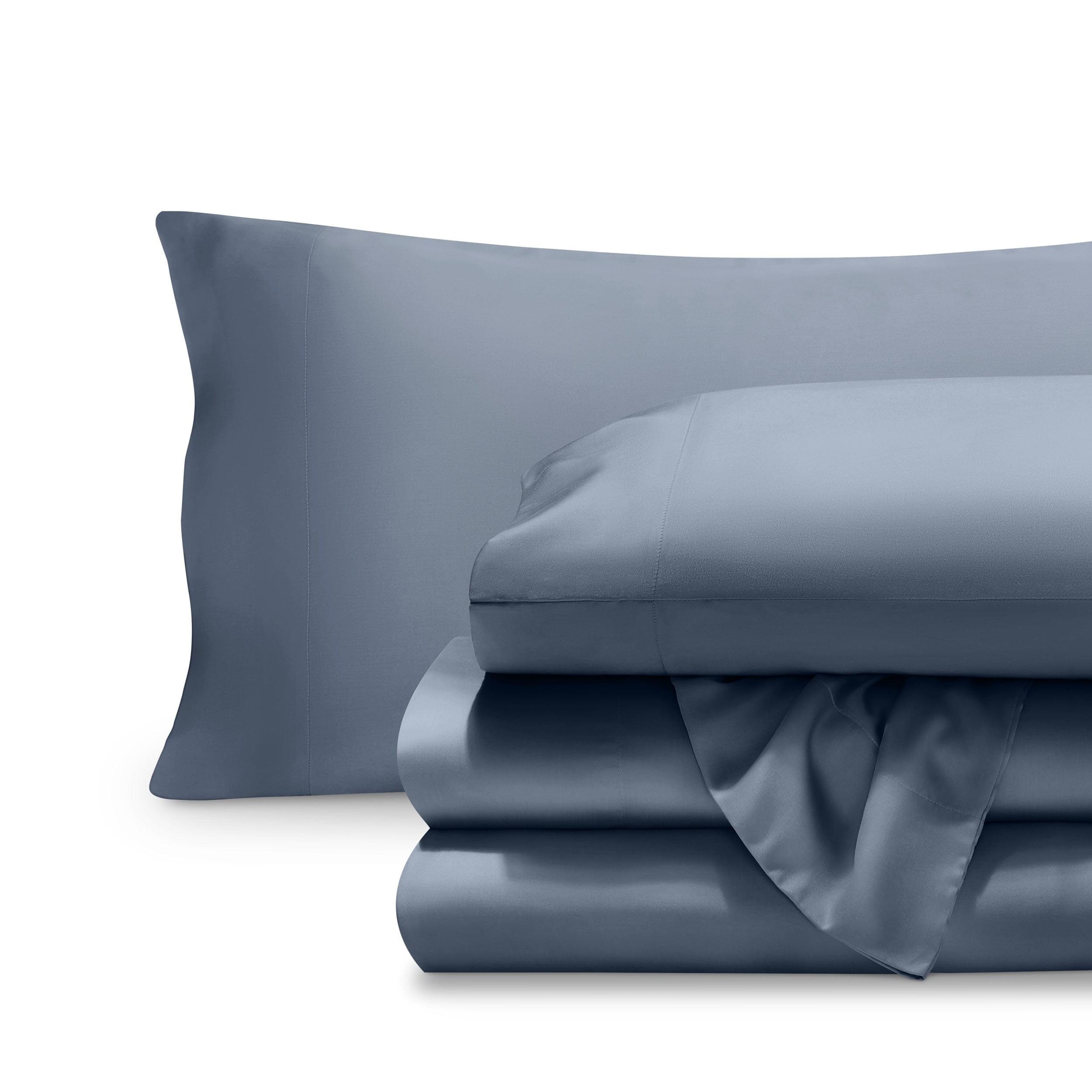 Twin XL Indigo TENCEL™ Lyocell Sheet Set by Bare Home
