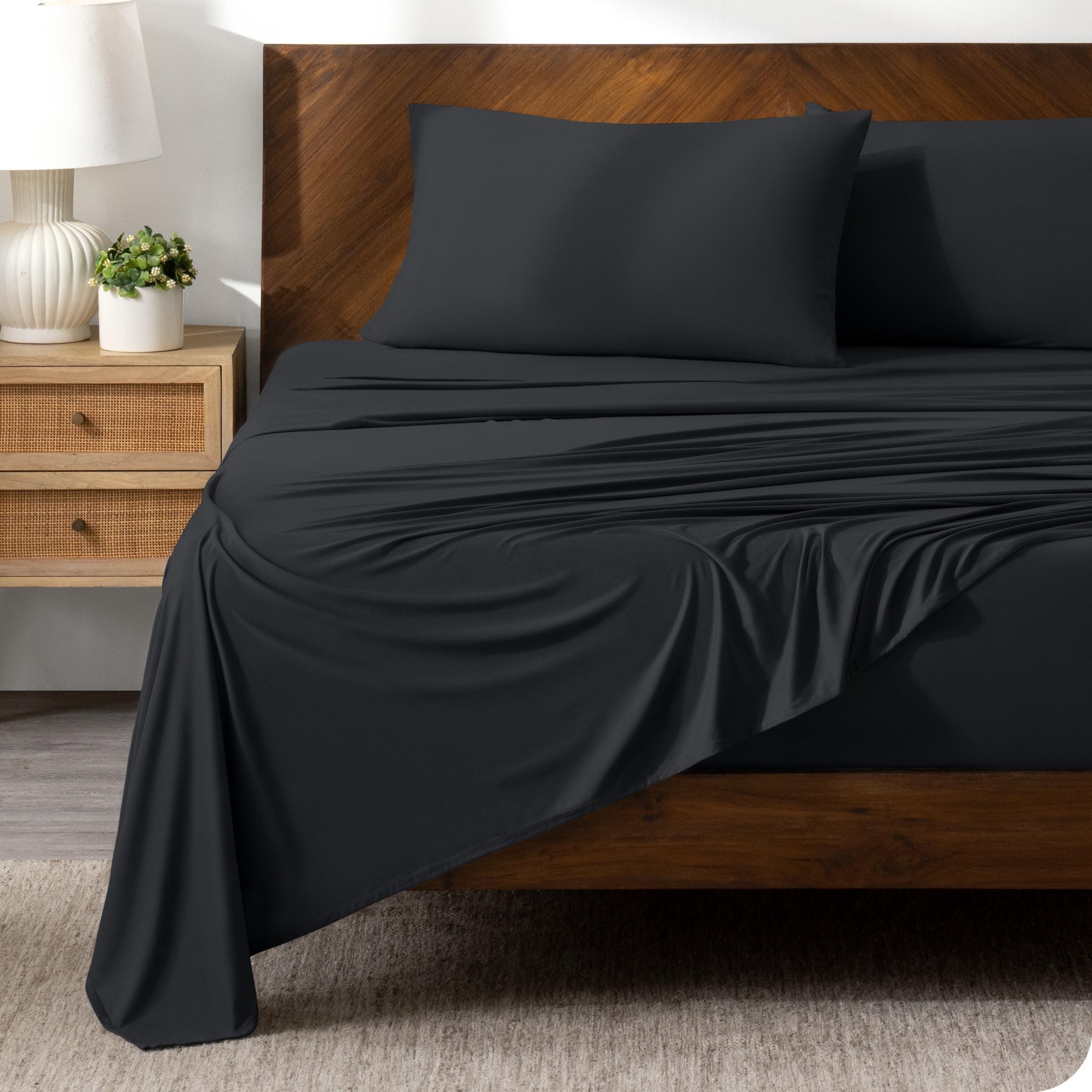 Bare Home Microfiber Stretch Sheet Set