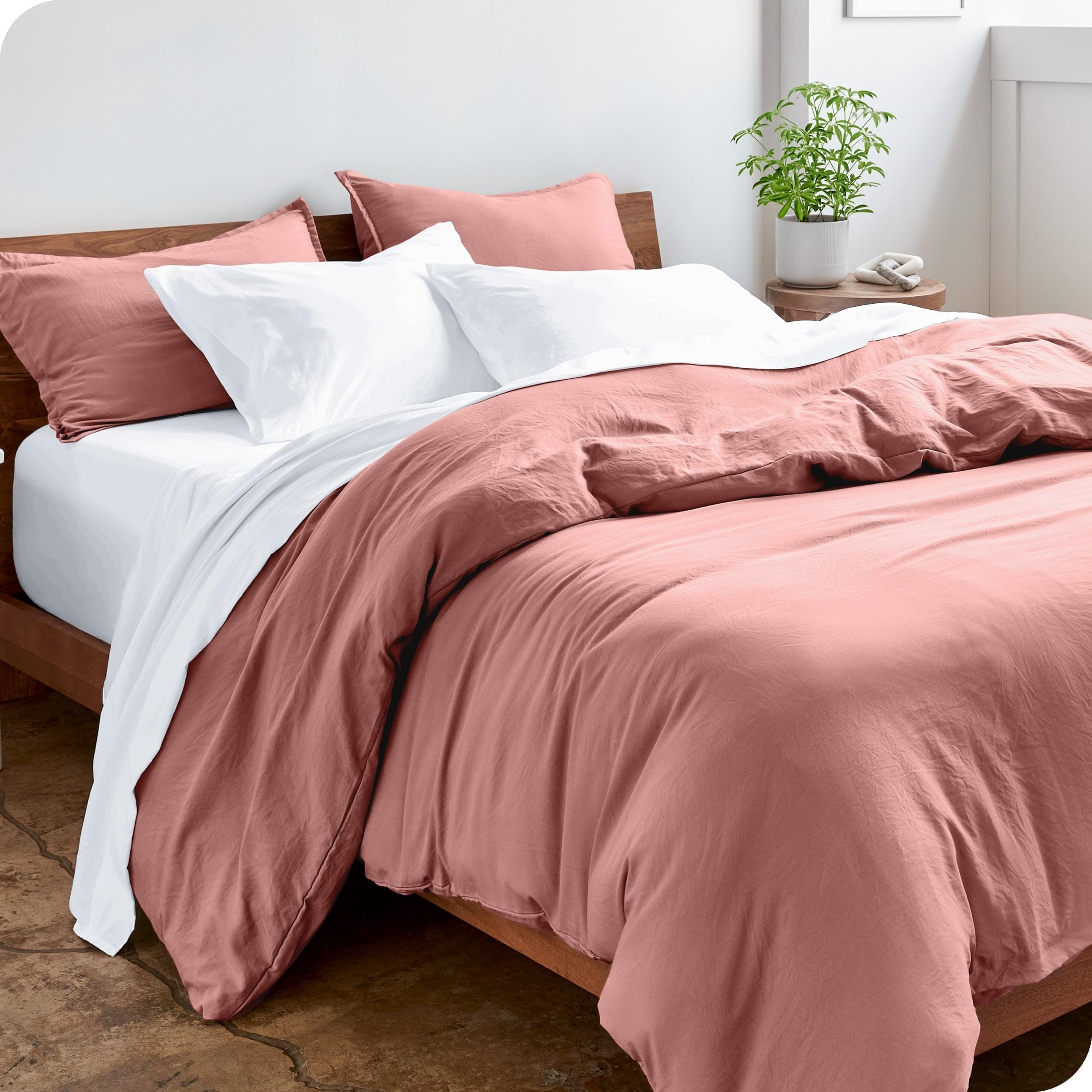 Washed Duvet Cover & Sham Set  – Extra Soft, Easy Care by Bare Home