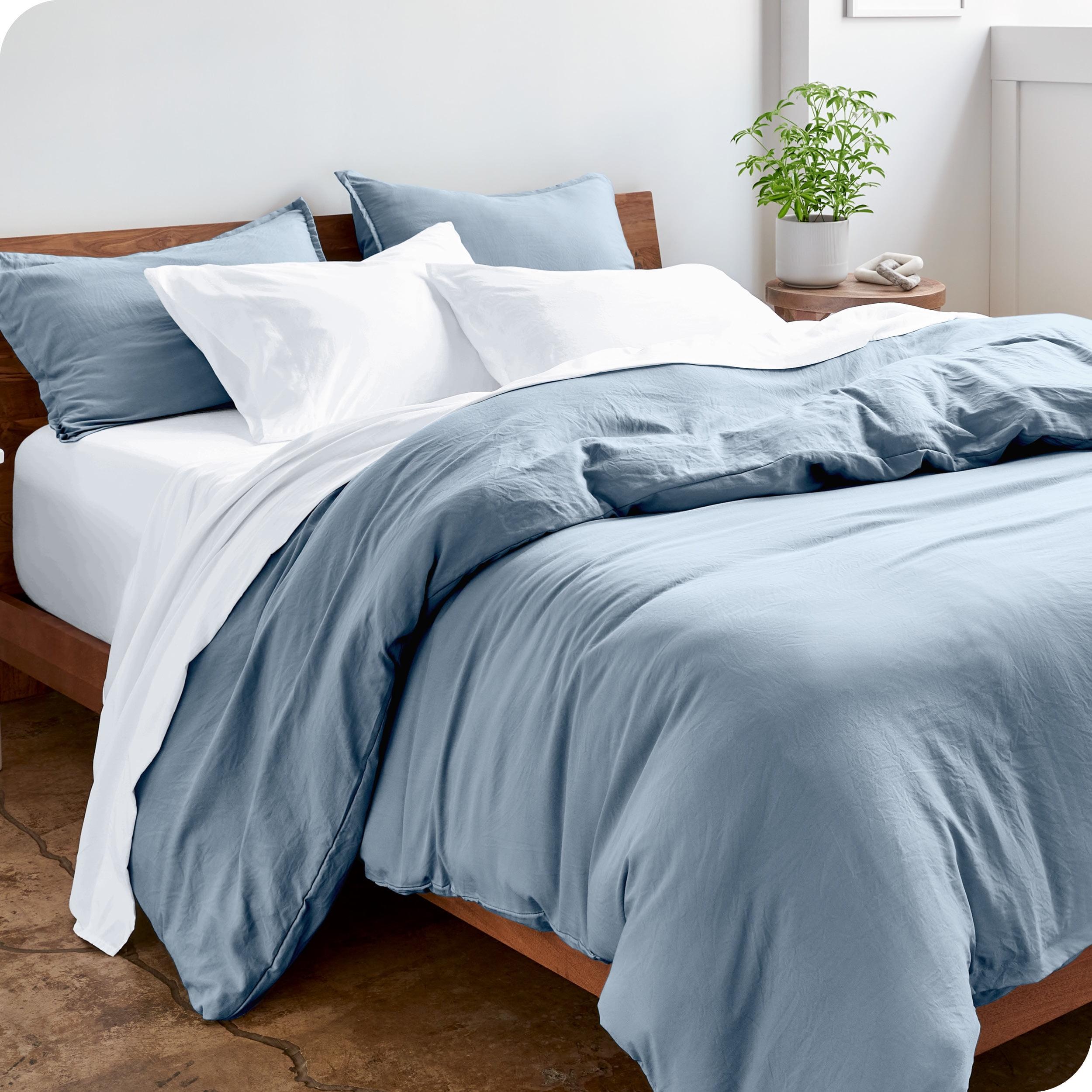 Washed Microfiber Duvet Cover Set