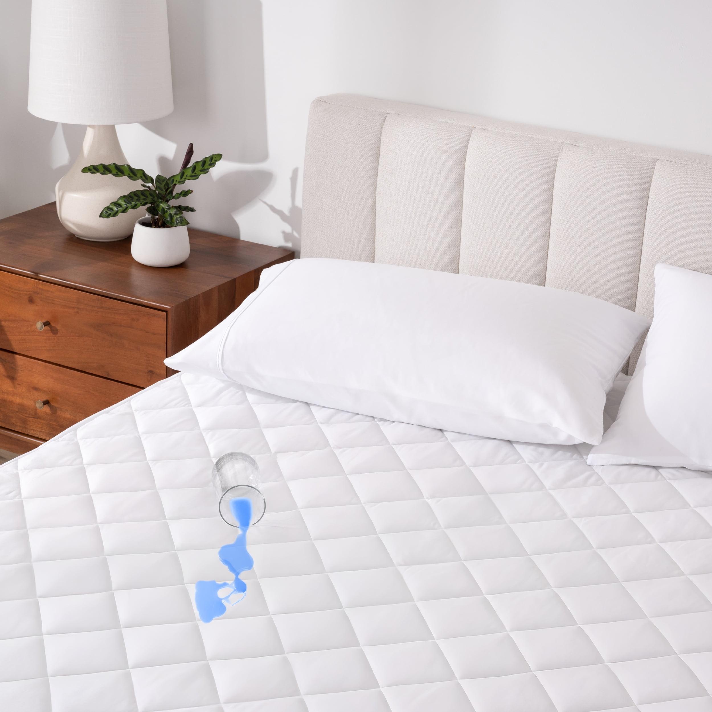 Bare Home Waterproof Quilted Mattress Pad