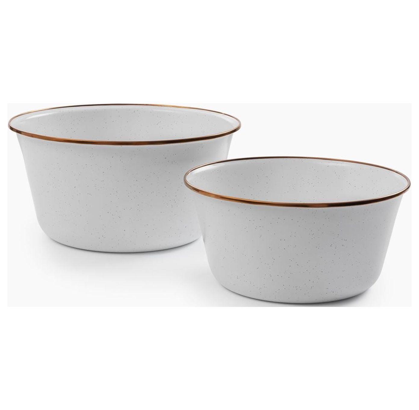 Barebones  Enamel Mixing Bowl Set