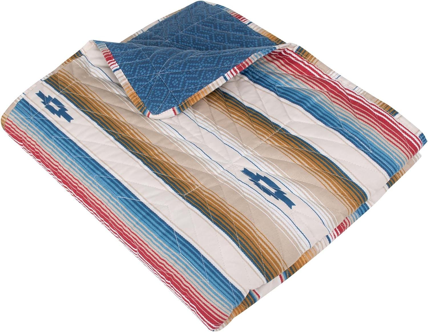 Painted Desert Reversible Quilted Throw