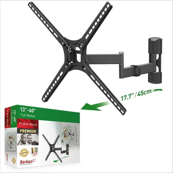 Barkan 13" - 60" Full Motion TV Wall Mount - Extension, Swivel & Tilt