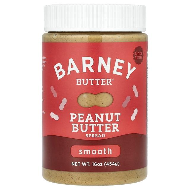 Barney Butter Peanut Butter Spread, Smooth, 16 oz (454 g)