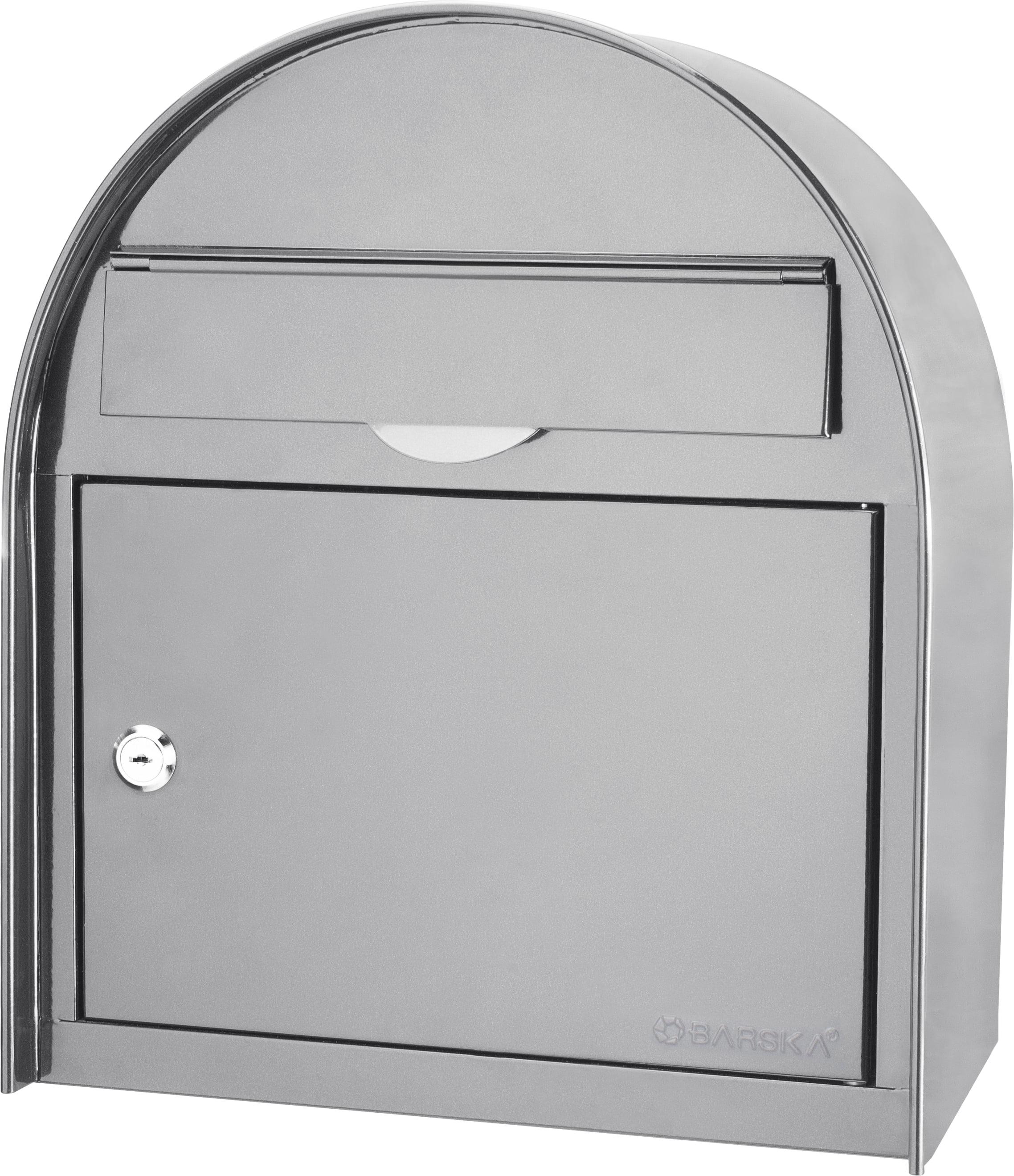 LOCKING WALL MOUNT MAILBOX (LARGE)