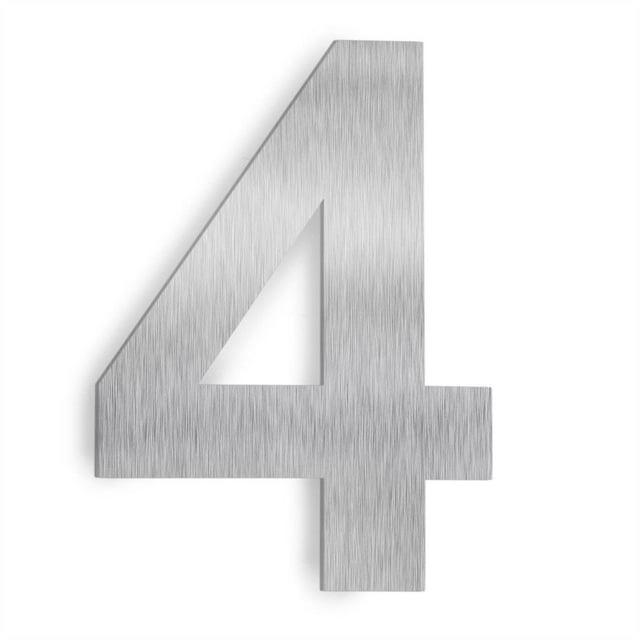 ModernStainlessHardware 6'' H Stainless Steel House Number