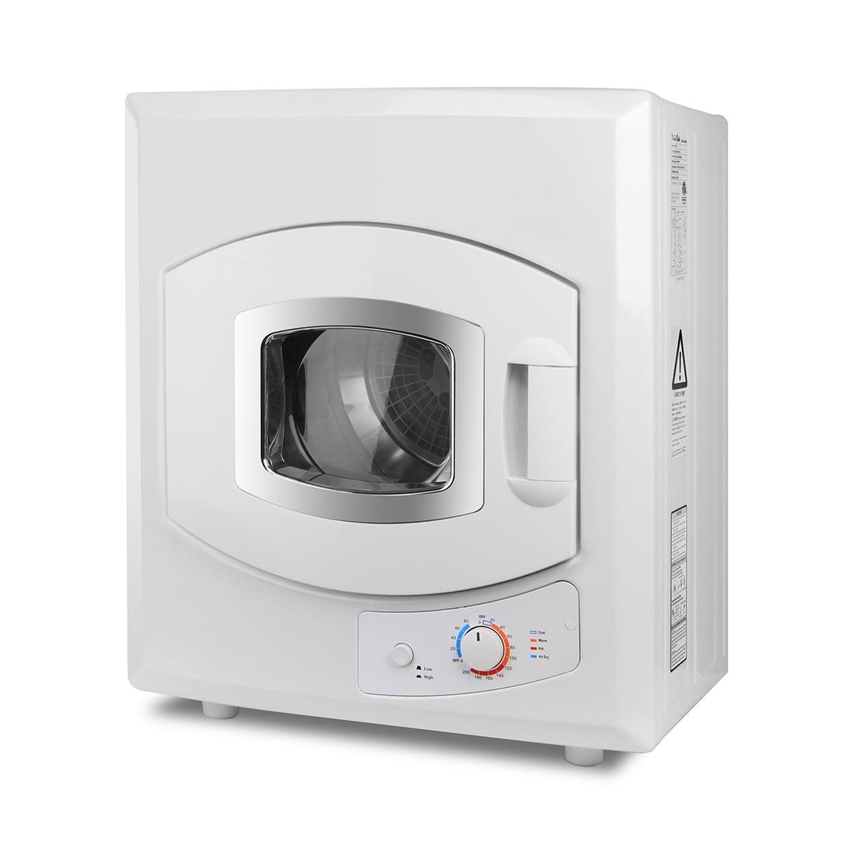 Barton Tumble Dryer White Heat Control Automatic Portable Electric RV 2.6 cu ft