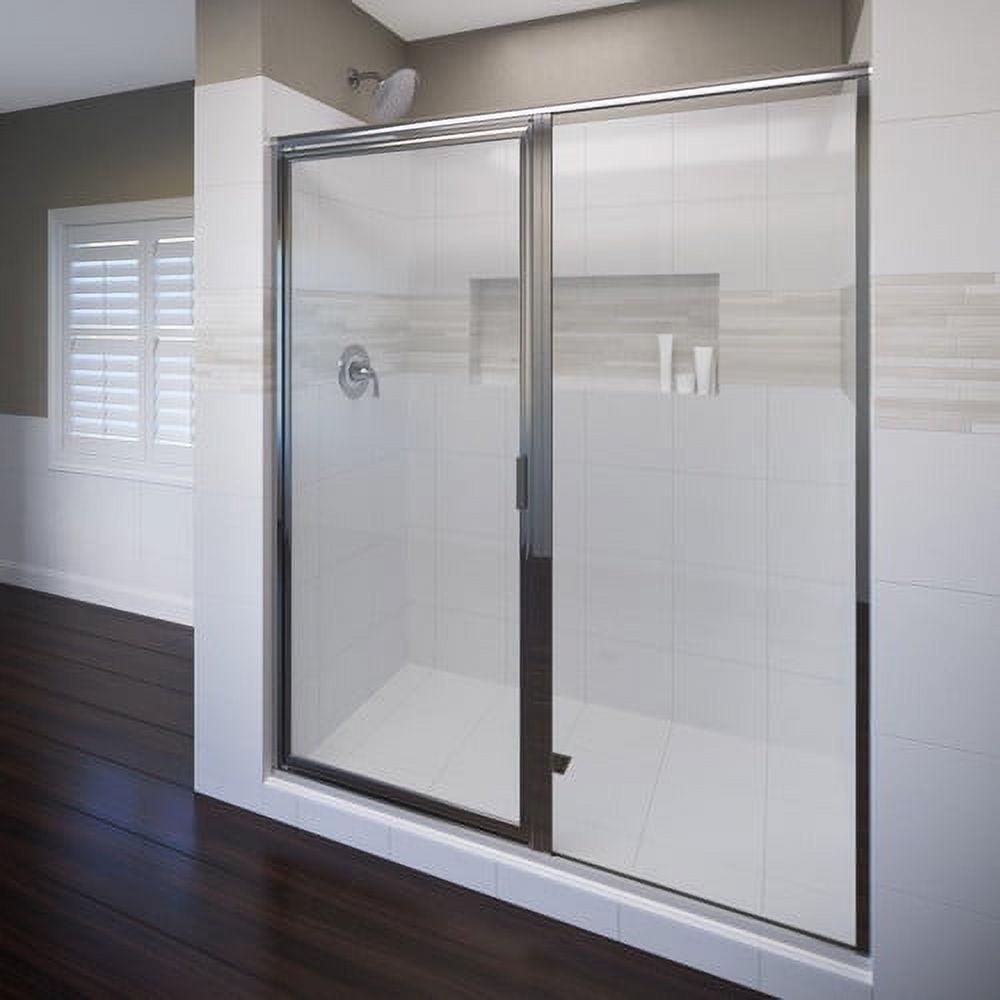 Deluxe 45" W x 72.13" H Framed Shower Door