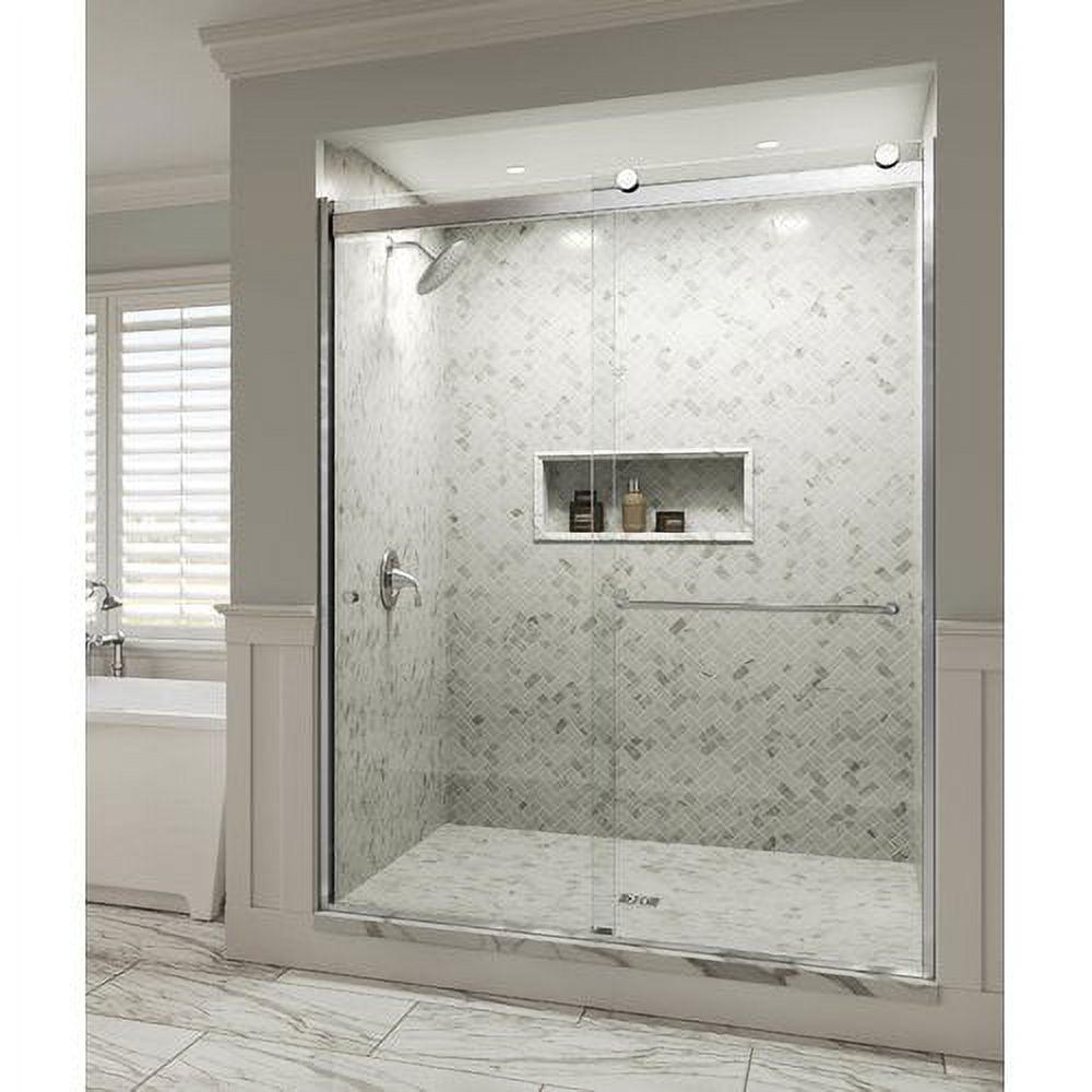 Rotolo 60" W x 70" H Semi-Frameless Shower Door