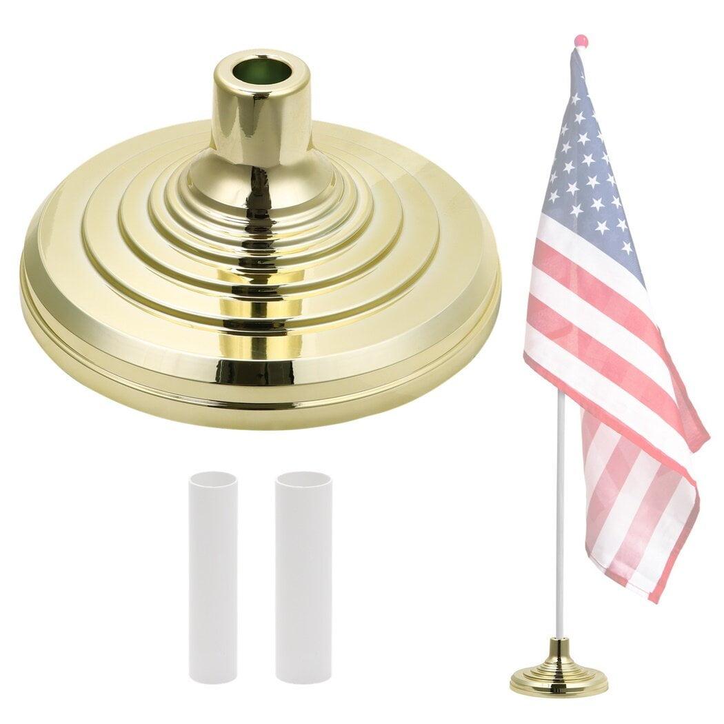 kesoto Floor Stand Base for Indoor Flagpole Indoor Flag Pole Holder Fits 1.3'' 1.1'' 0.9'' Diameter Flag Poles Flag Base for Outdoor