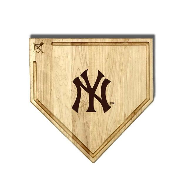 Baseball BBQ Full Size (17" X 17") Home Plate Cutting Board With Trough