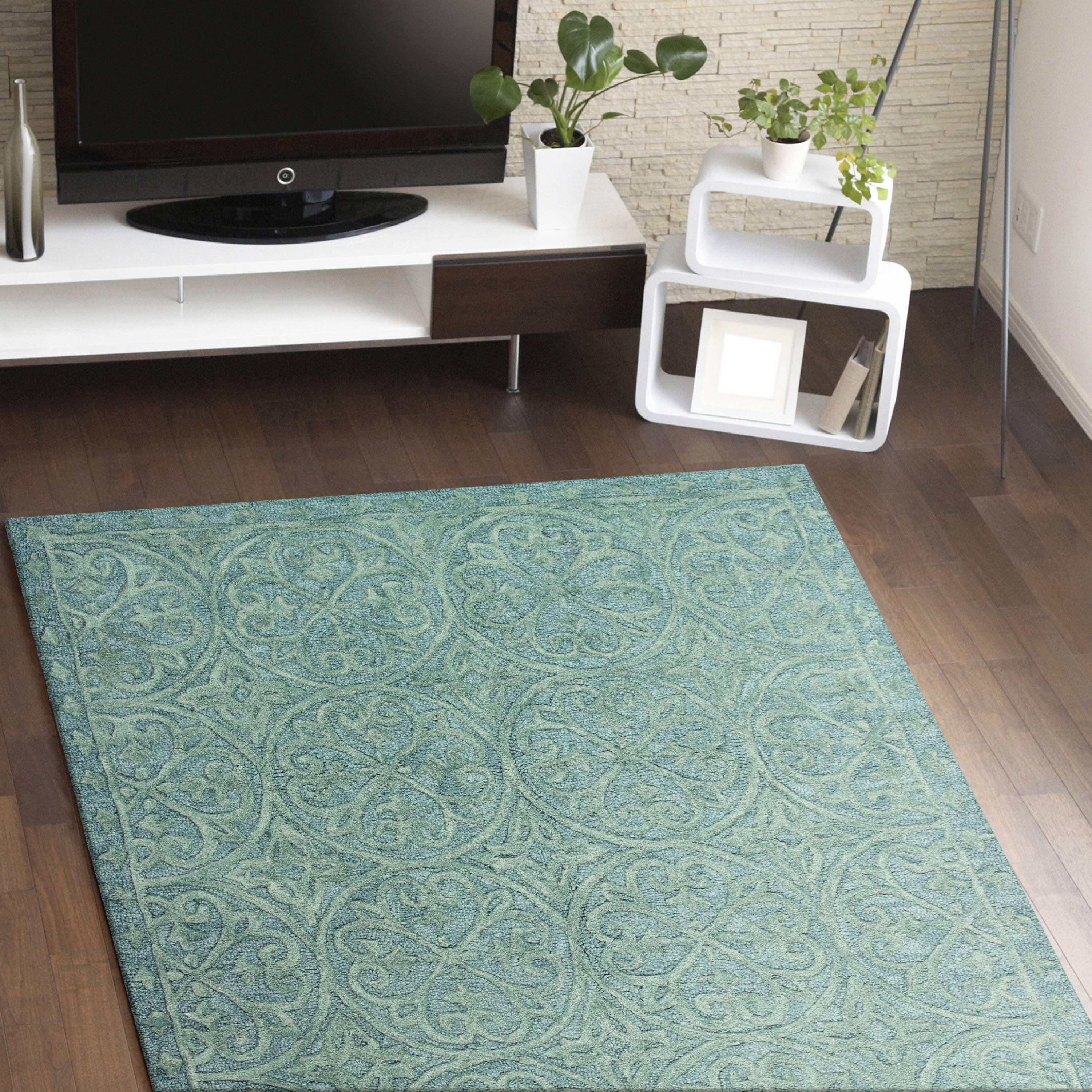 Bashian Hanover Transitional Floral Area Rug