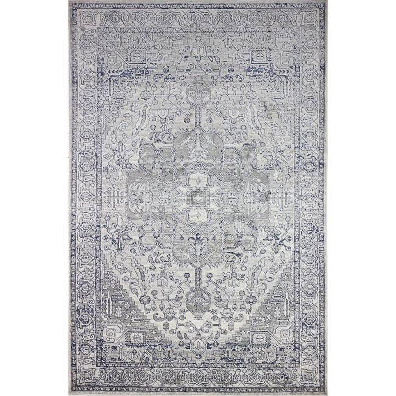 Harmonious Beige 8' x 10' Transitional Easy-Care Area Rug