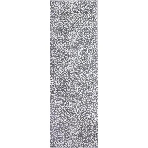 Bashian Xariah Tansitional Area Rug Grey 2'6" X 8' Runner