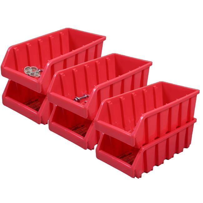Rebrilliant Rebrilliant Plastic Decorative Bin (Set of 6)