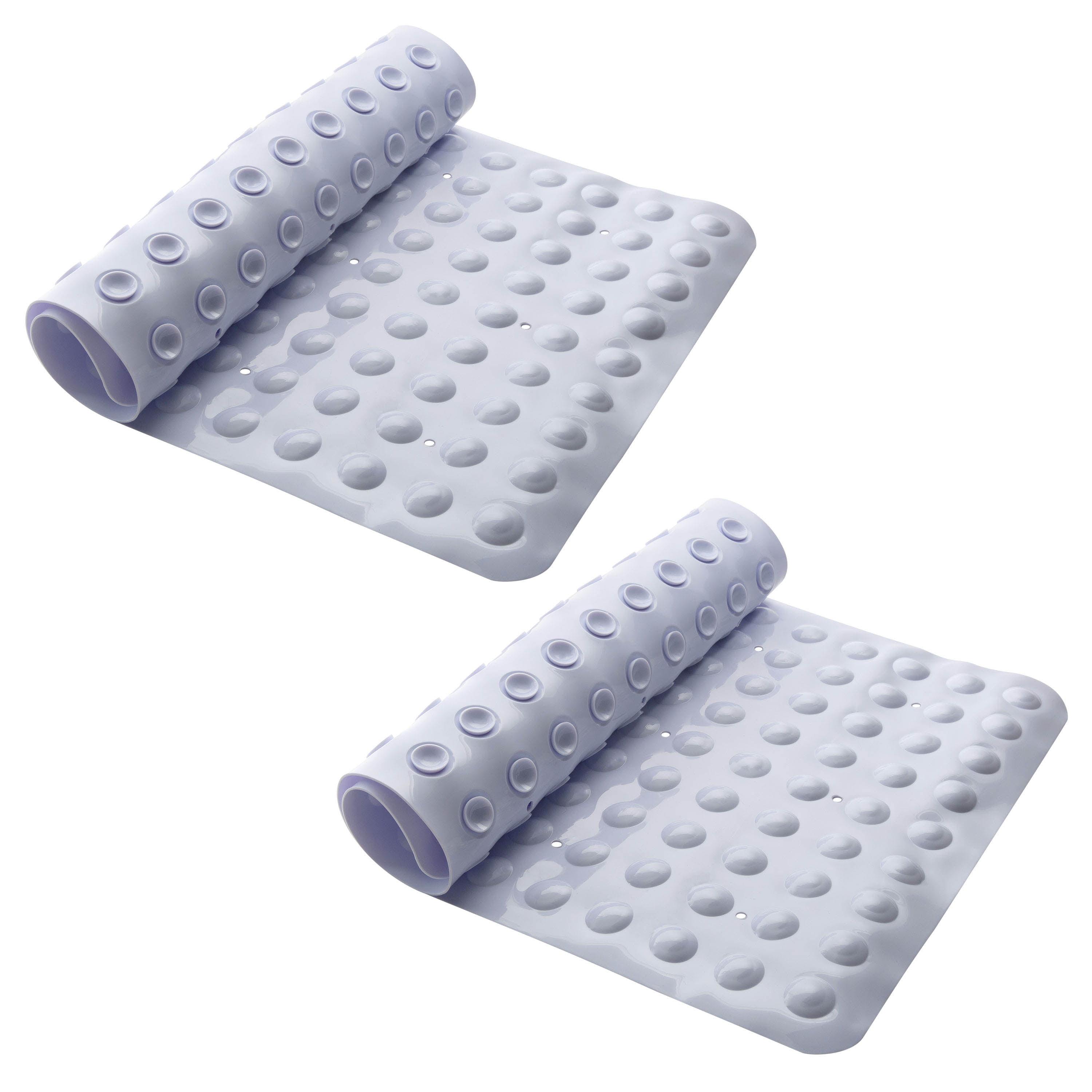 Bath Bliss Plastic / Acrylic Bath Mat (Set of 2)