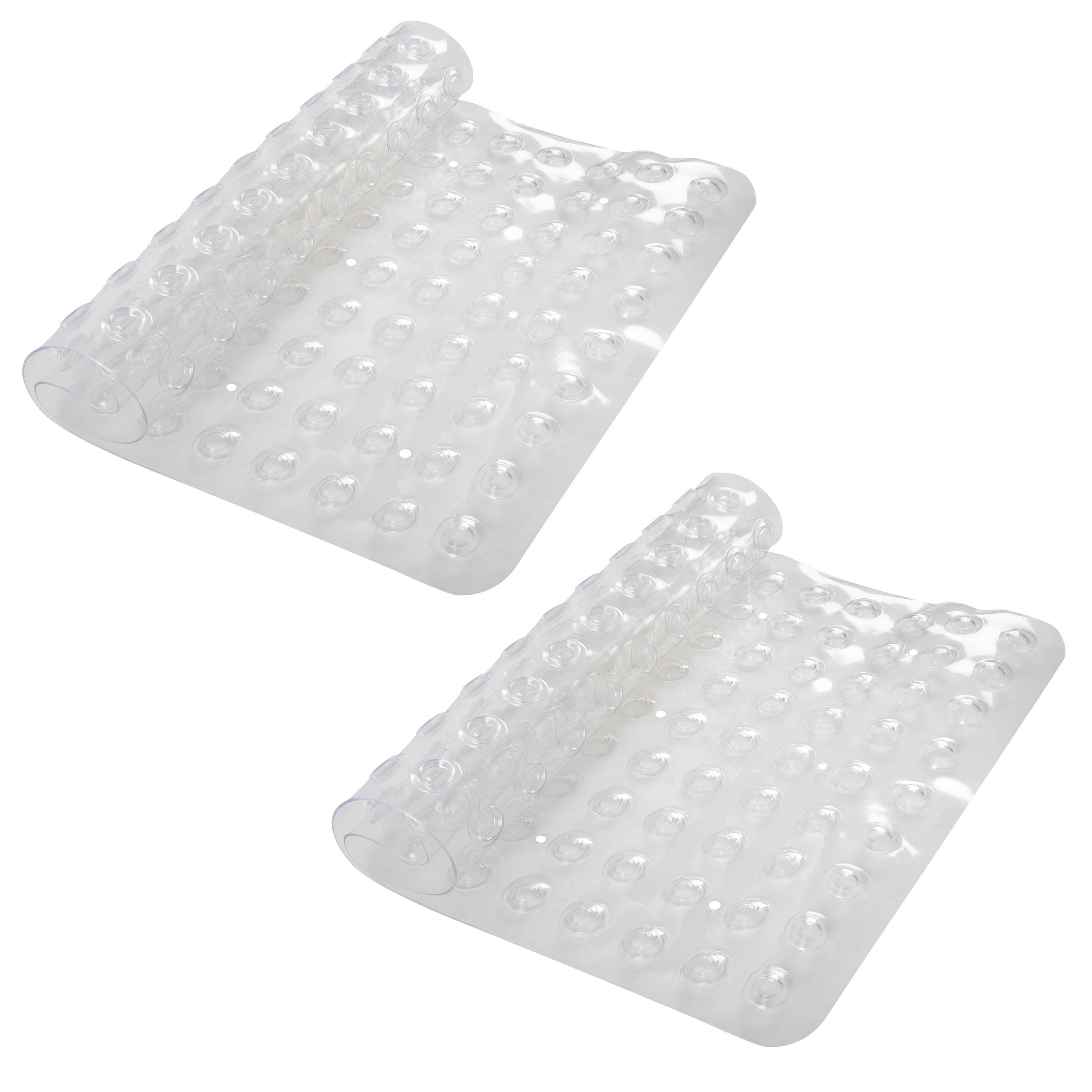 Bath Bliss Plastic / Acrylic Bath Mat (Set of 2)