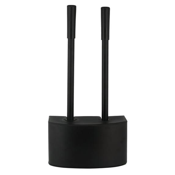 Bath Bliss Bath Bliss 2-In-1 Toilet Brush And Plunger Set In Metal