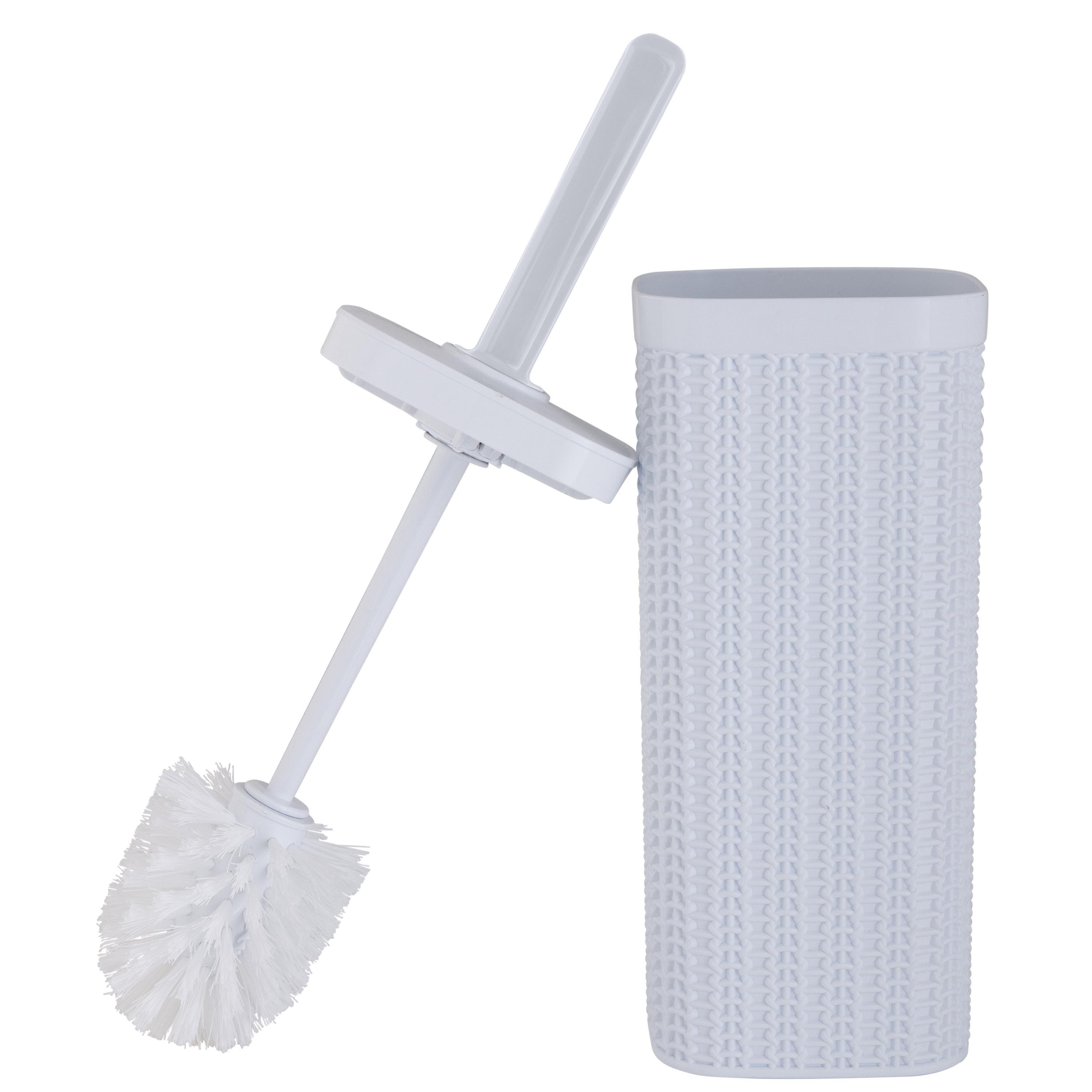 Bath Bliss Bath Bliss Plastic Toilet Brush And Holder