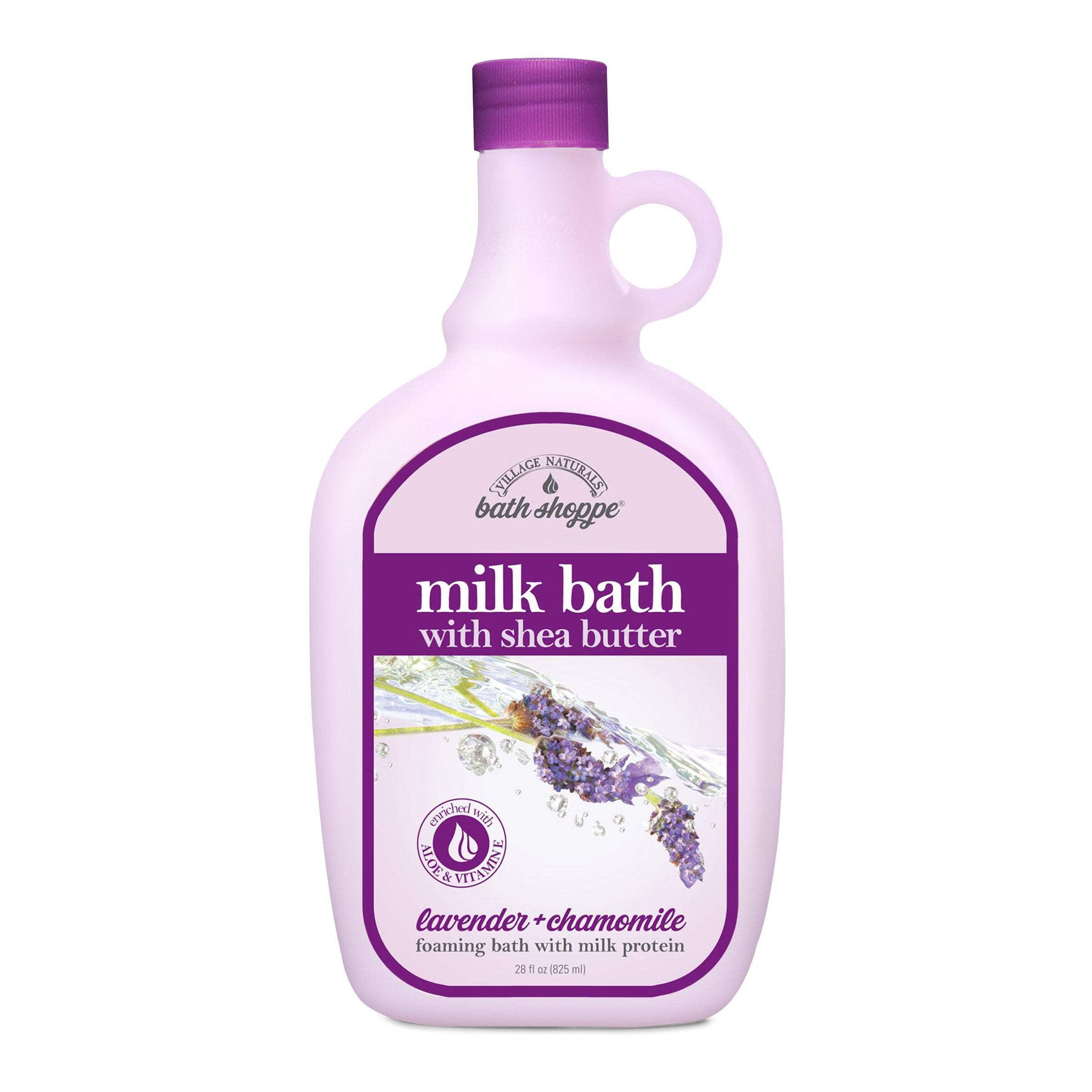 Bath Shoppe Lavender Milk Bath with Shea Butter, 28 fl oz
