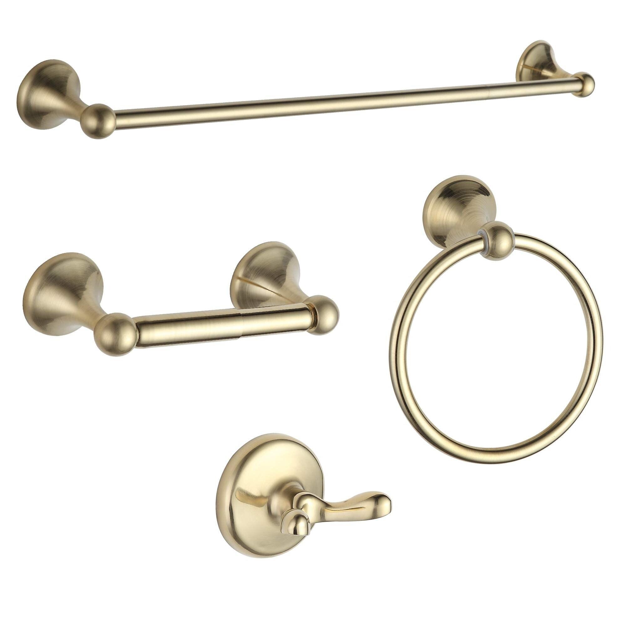 4 - Piece Bathroom Hardware Set