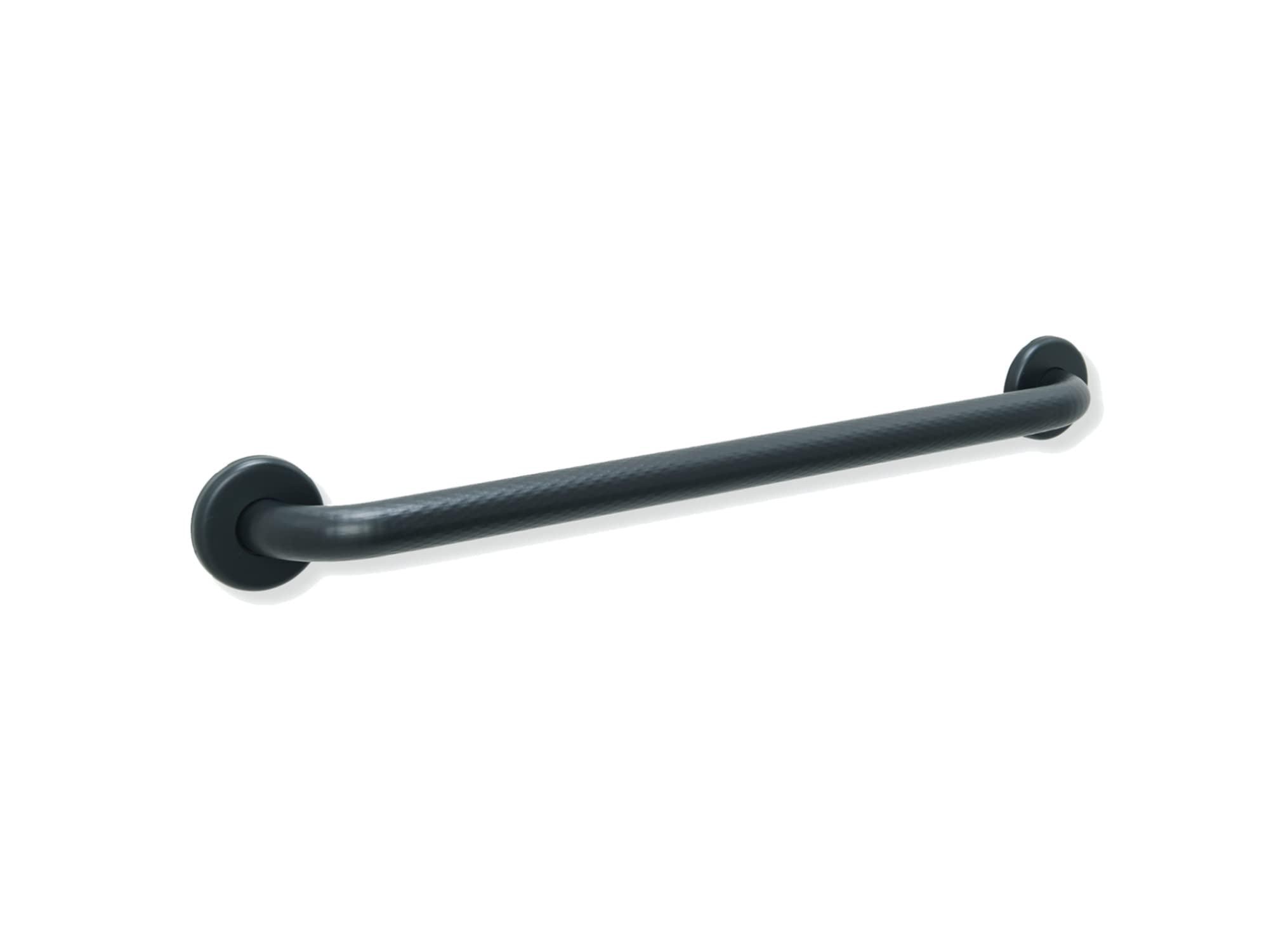 18" Matte Black Stainless Steel Bathroom Safety Grab Bar