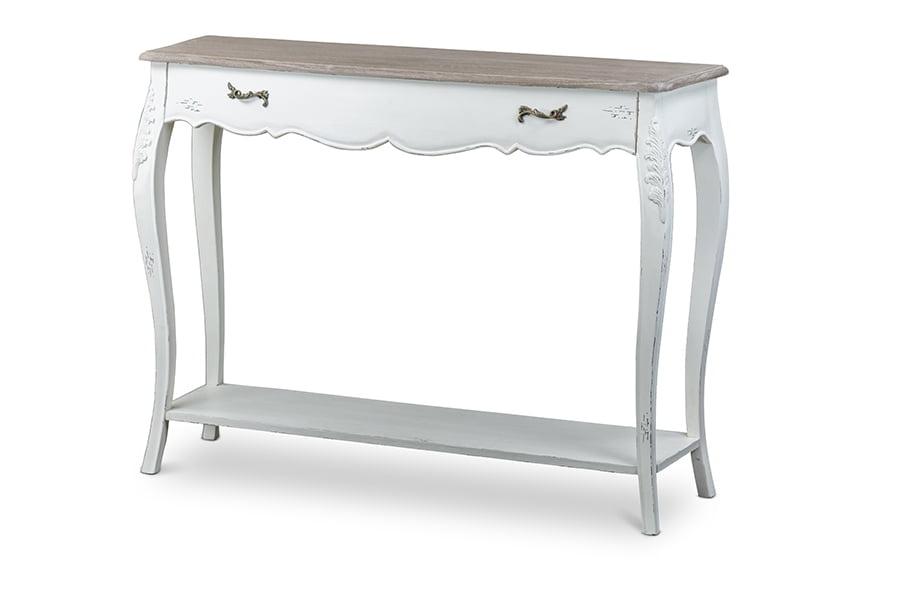 Bourbonnais Wood Traditional French Console Table - Baxton Studio