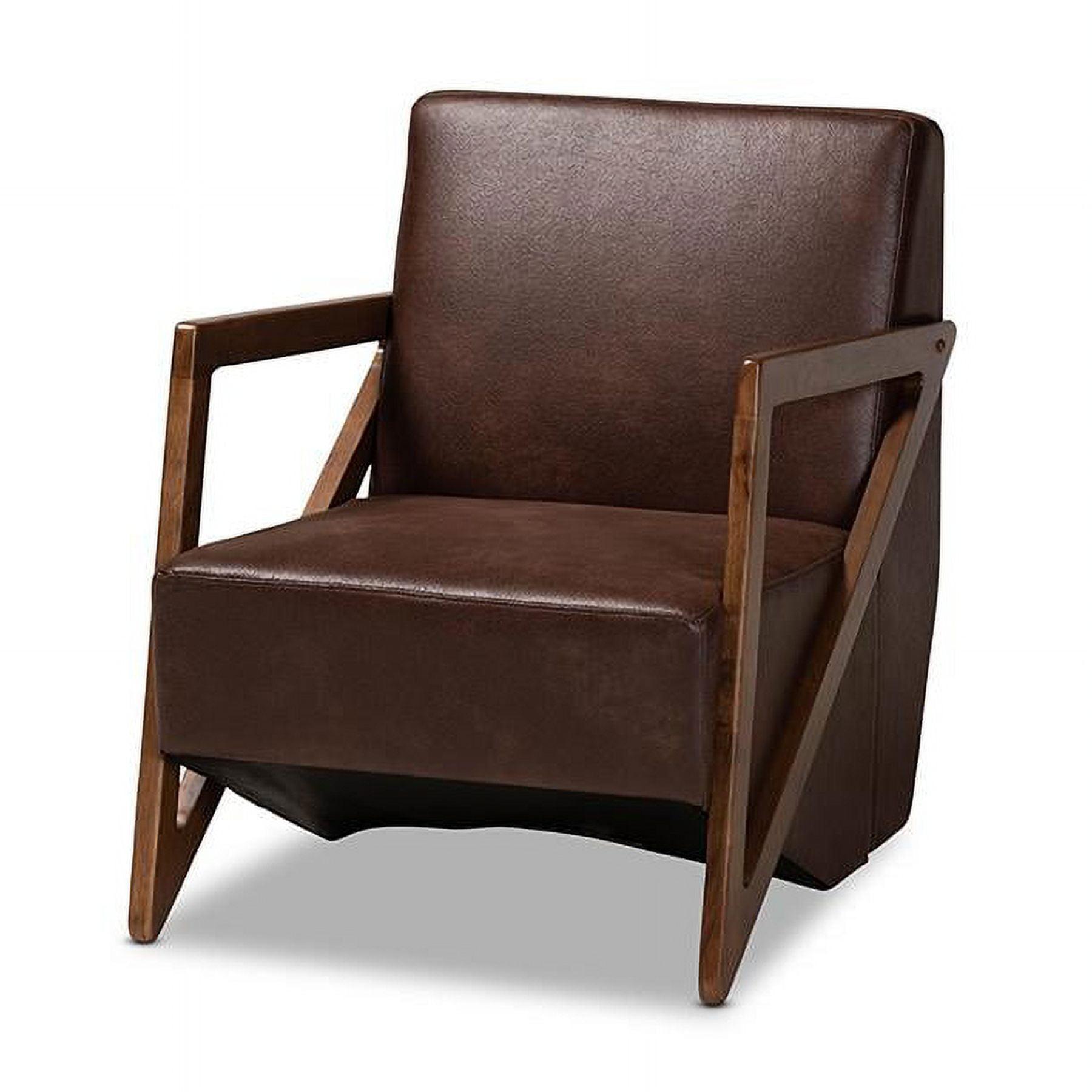 Cadi-Li Faux Leather Armchair