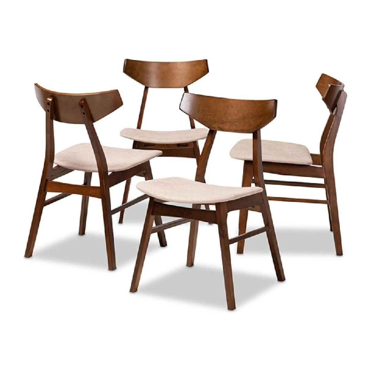 Set of 4 Danica Dining Chair - Baxton Studio