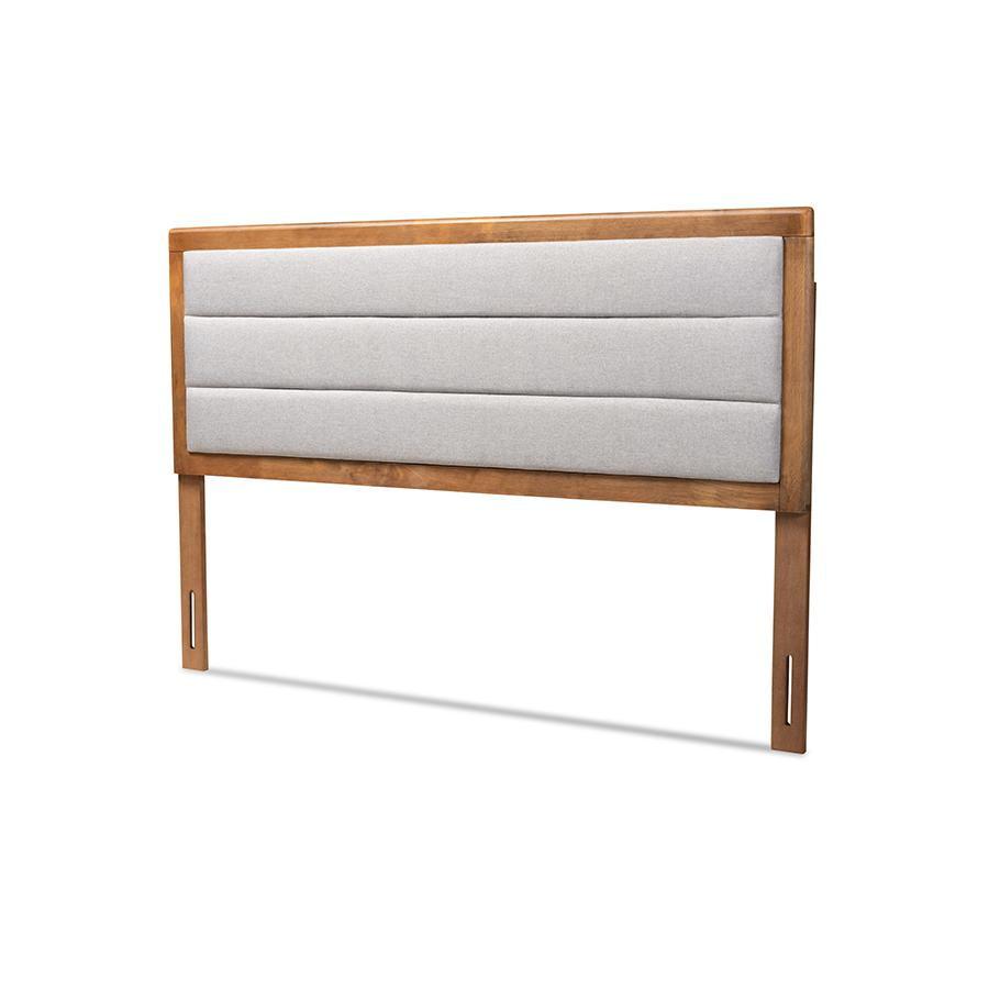 Dexter Fabric Upholstered Wood Headboard - Baxton Studio