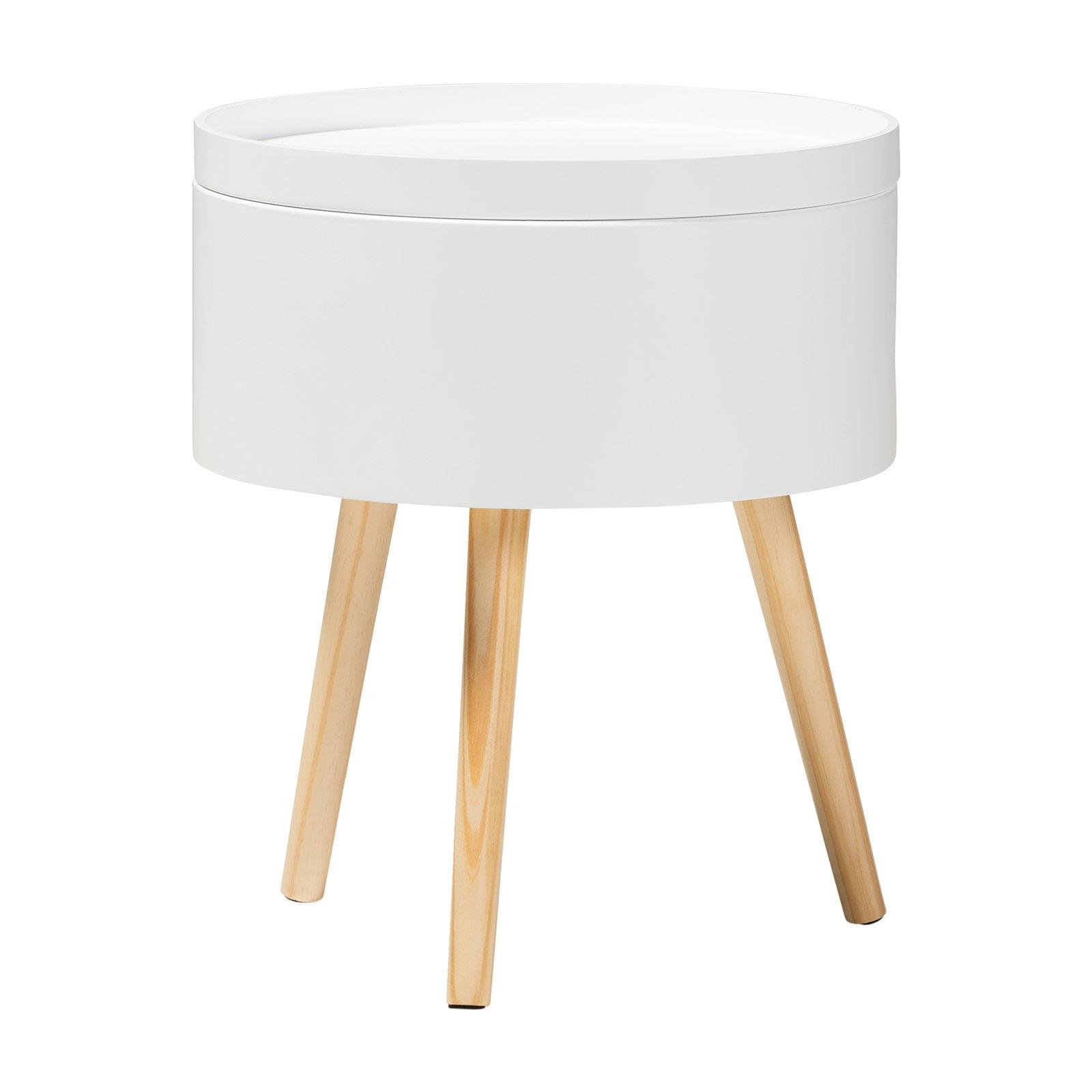 Jessen Wood Nightstand with Removable Top - Baxton Studio