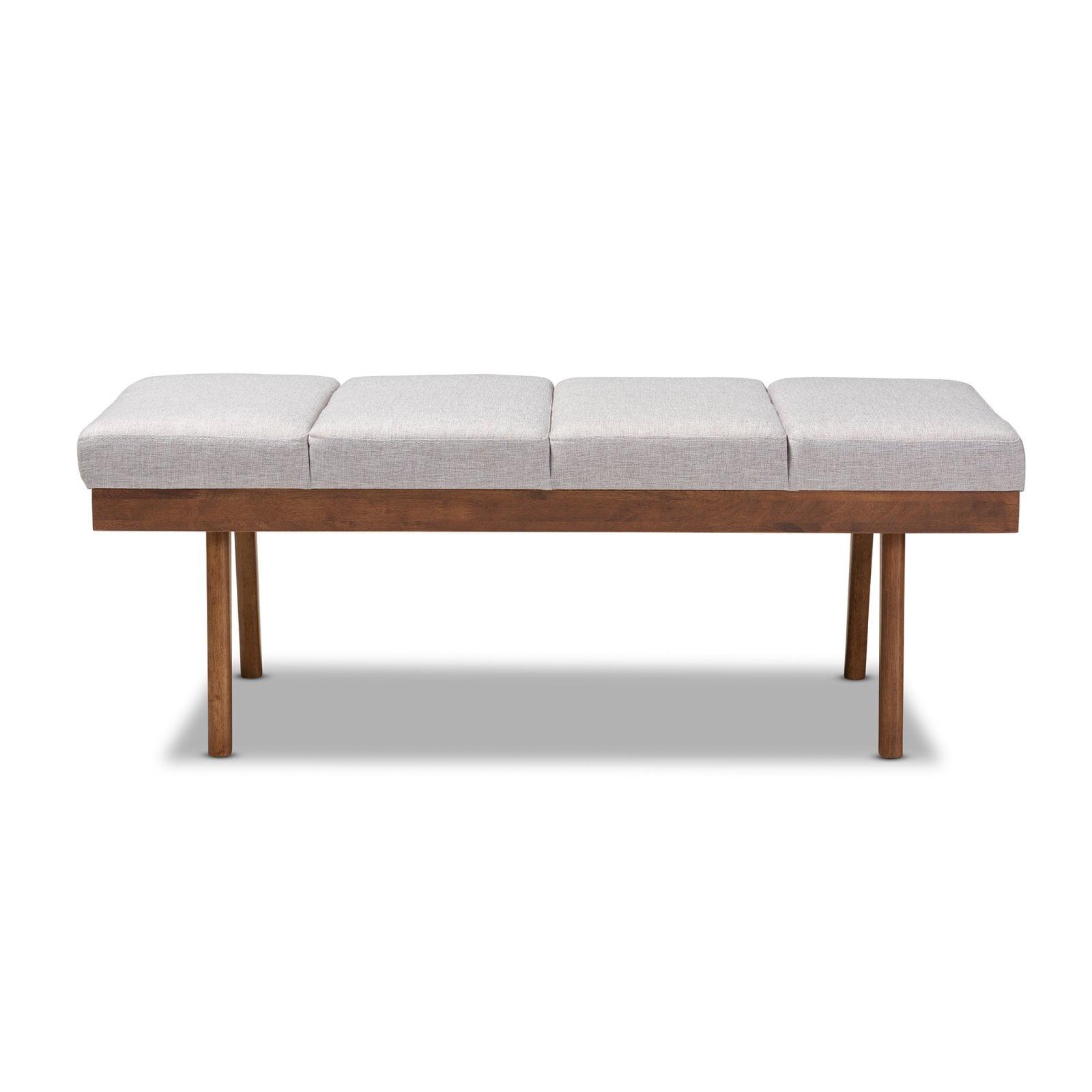 Larisa Wood Bench - Baxton Studio