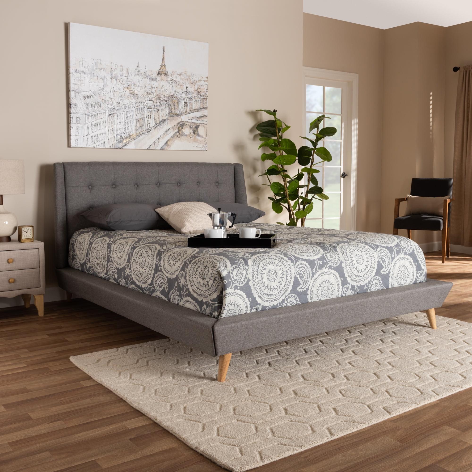 Naya Platform Bed - Baxton Studio