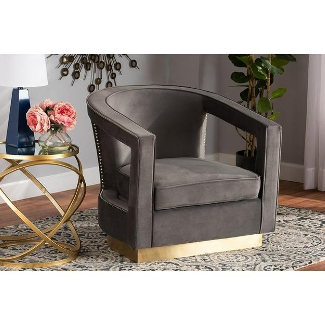Rosdorf Park DelRe Velvet Armchair