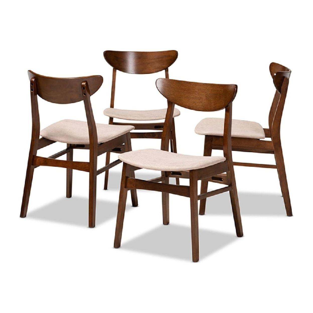 Set of 4 Parlin Dining Chair - Baxton Studio