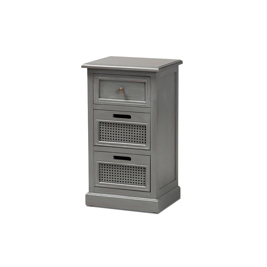 Red Barrel Studio® Rankine 15.7'' W Solid Wood Nightstand