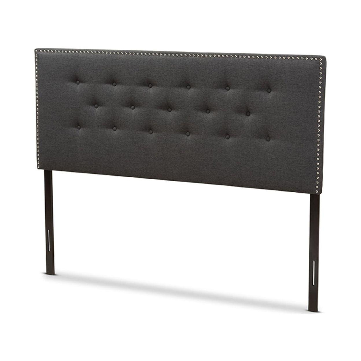 Windsor Modern And Contemporary Fabric Headboard - Baxton Studio