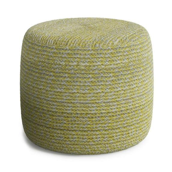 Simpli Home Bayley Upholstered Pouf