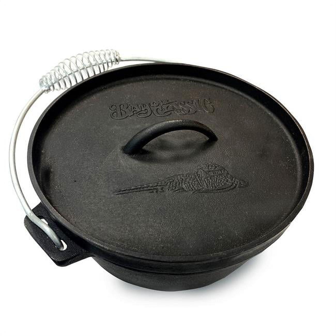 Bayou Classic Bayou Classic Non-Stick Cast Iron Round Dutch Oven