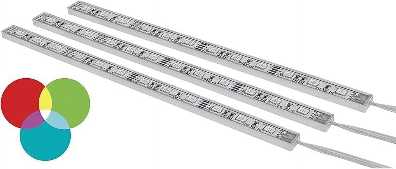 Bazz LED 0.5'' Under Cabinet Strip Light (Set of 3) U16002RD
