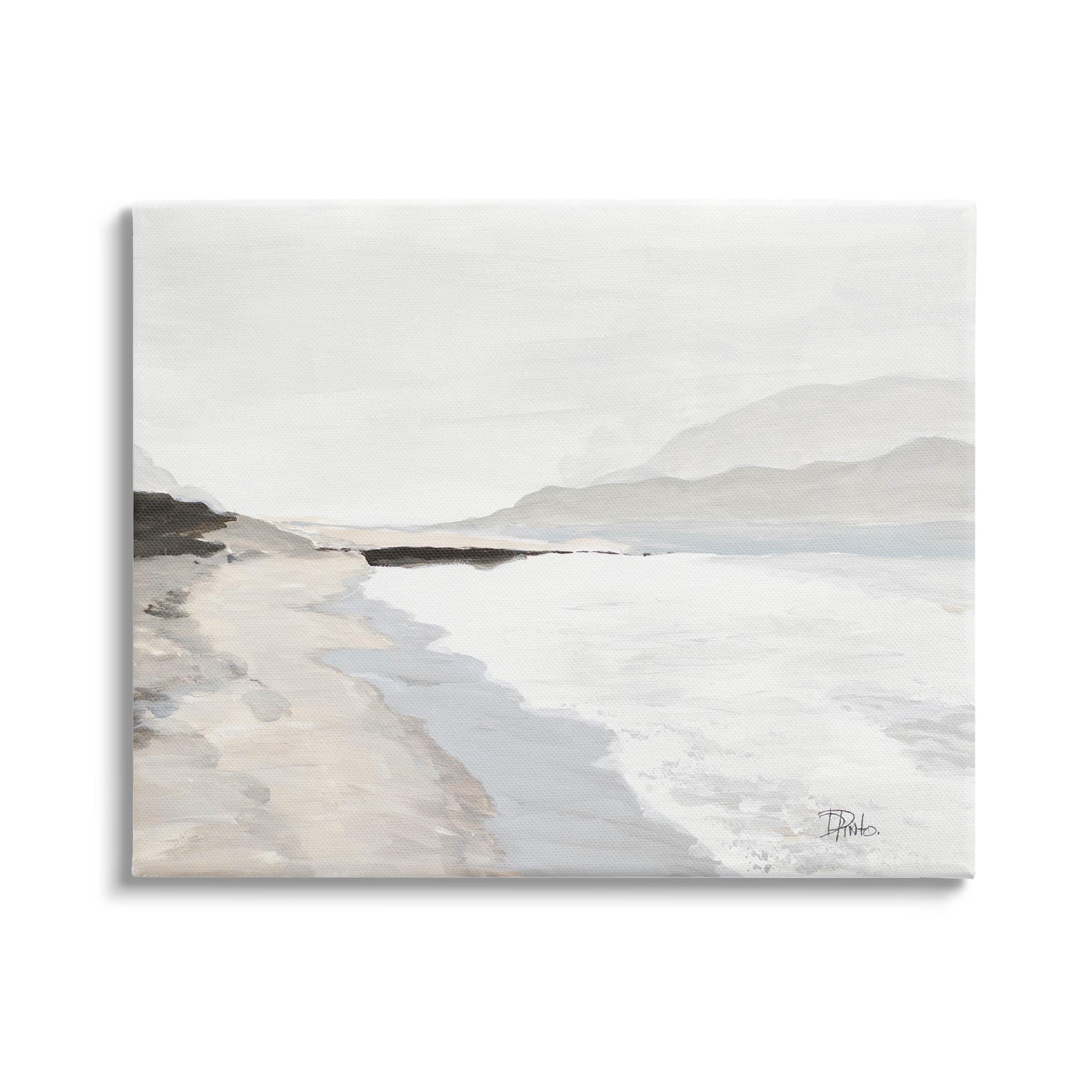 " Beach Foam Coastal Shore " by Patricia Pinto Painting Print